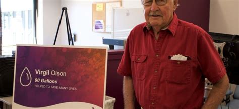 90-year-old donates 90th gallon of blood